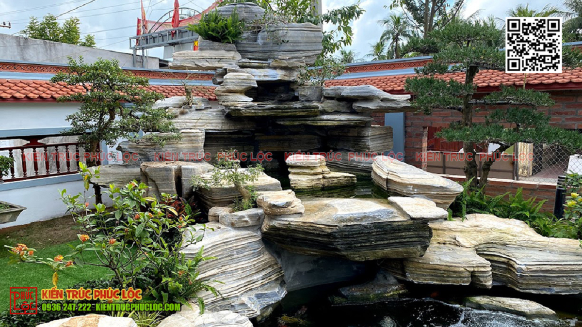 Hạng mục cây cối khi làm hòn non bộ