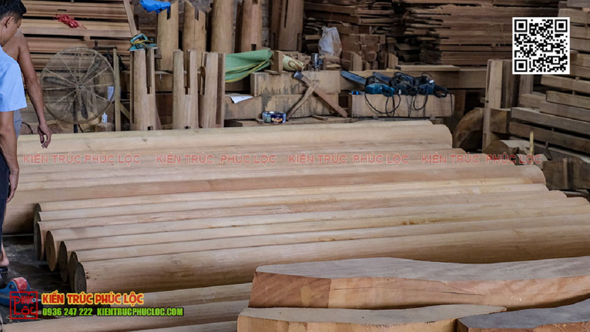 Chọn gỗ tự nhiên có độ cứng tốt và màu sắc đẹp